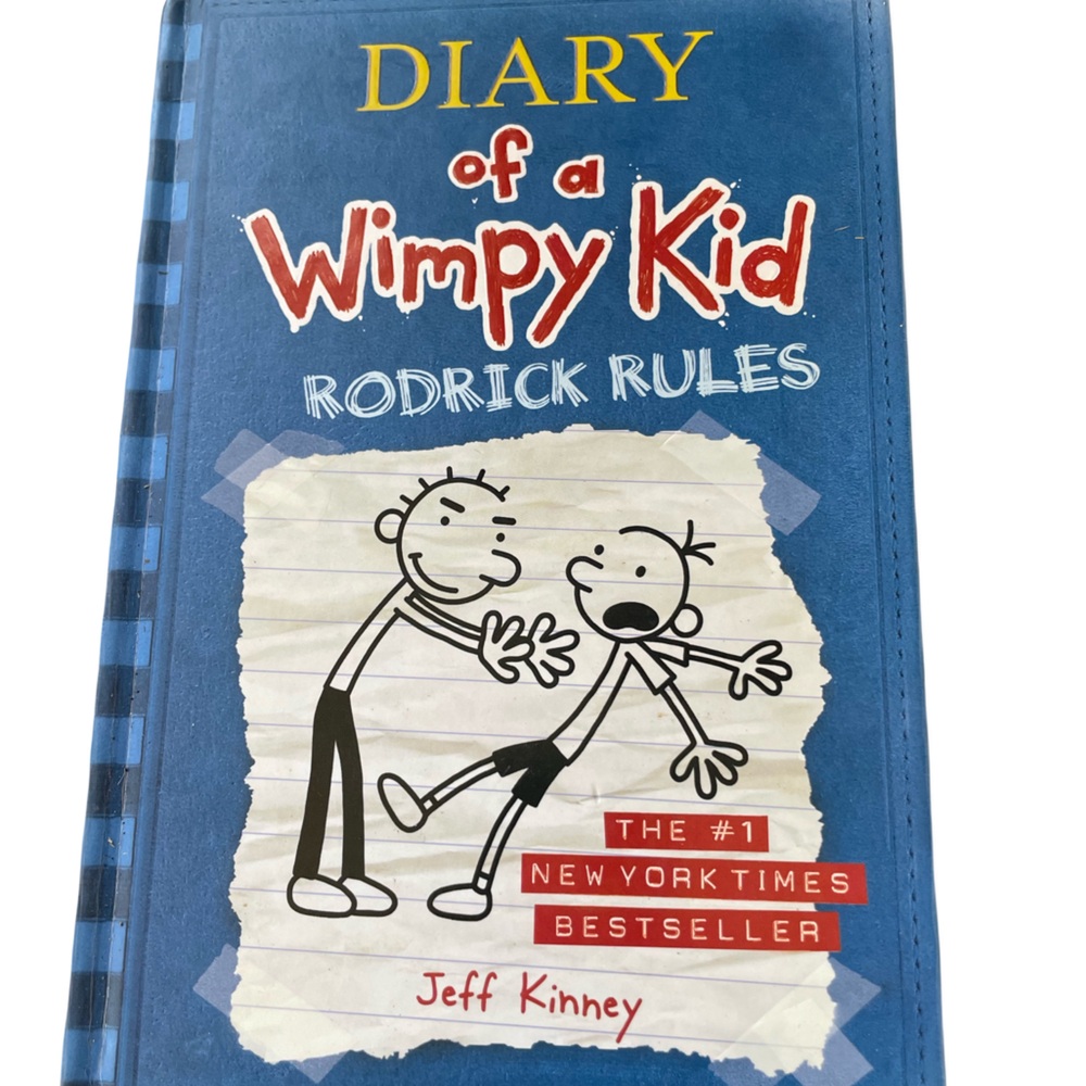 ❤️ DIARY OF A WIMPY KID RODRICK RULES HARDCOVER